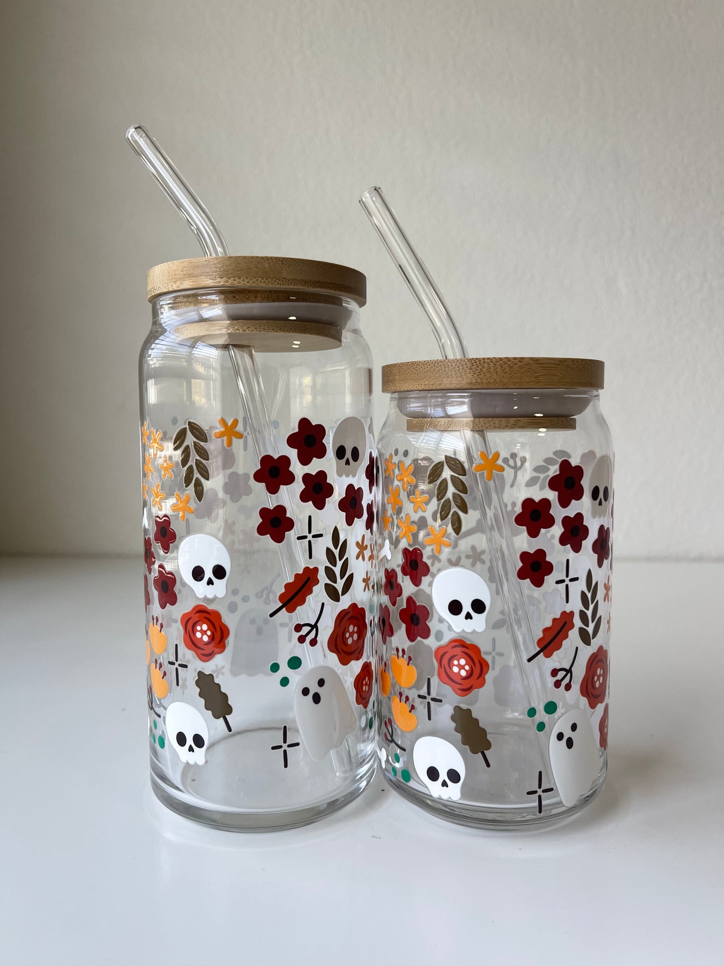 Halloween florals & ghosts
