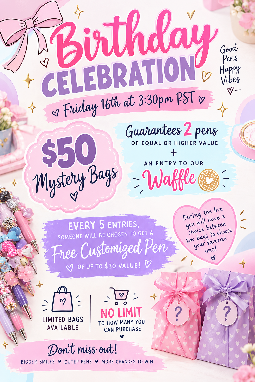 Mystery Bags $50