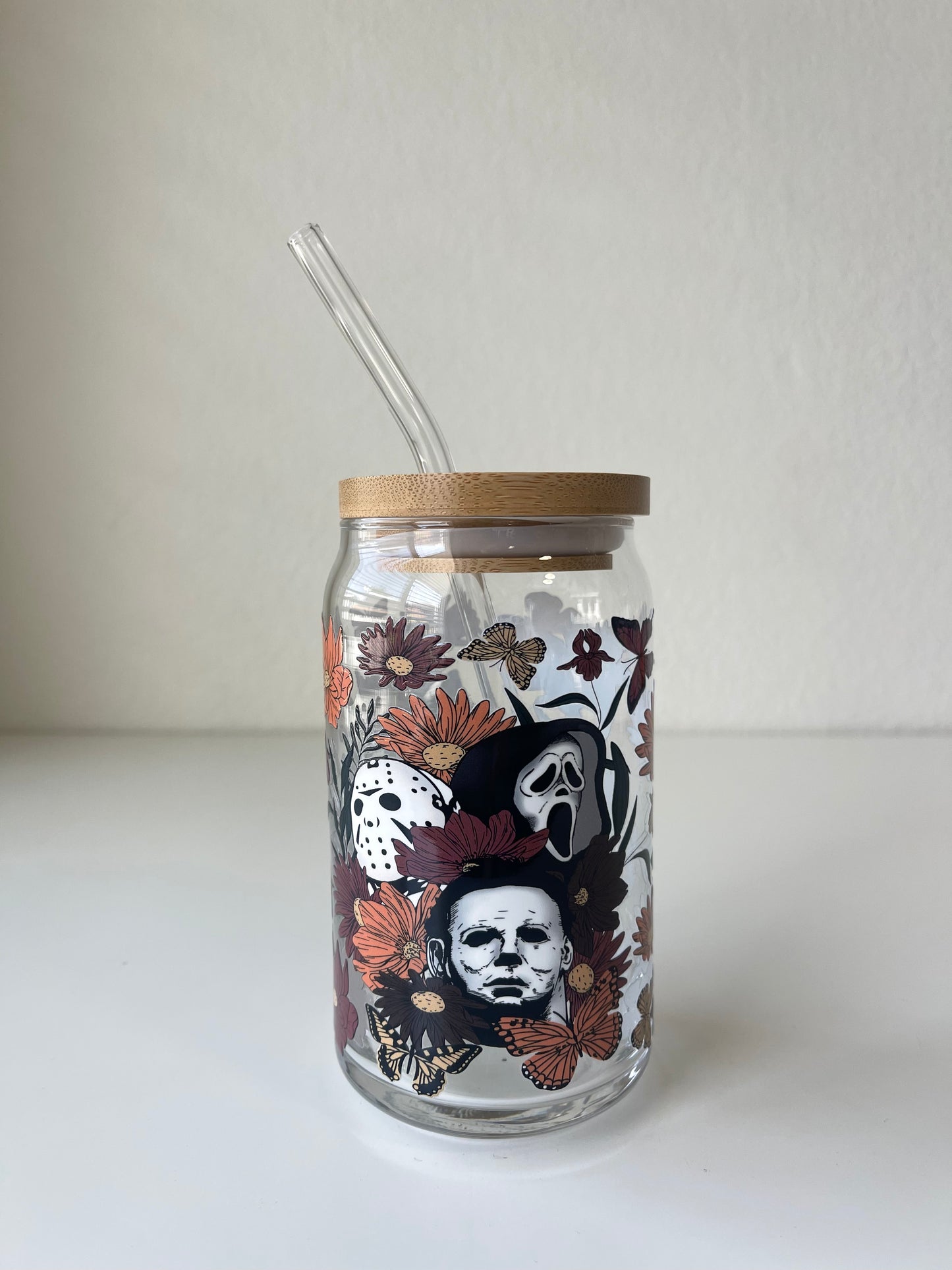 Halloween Floral Faces