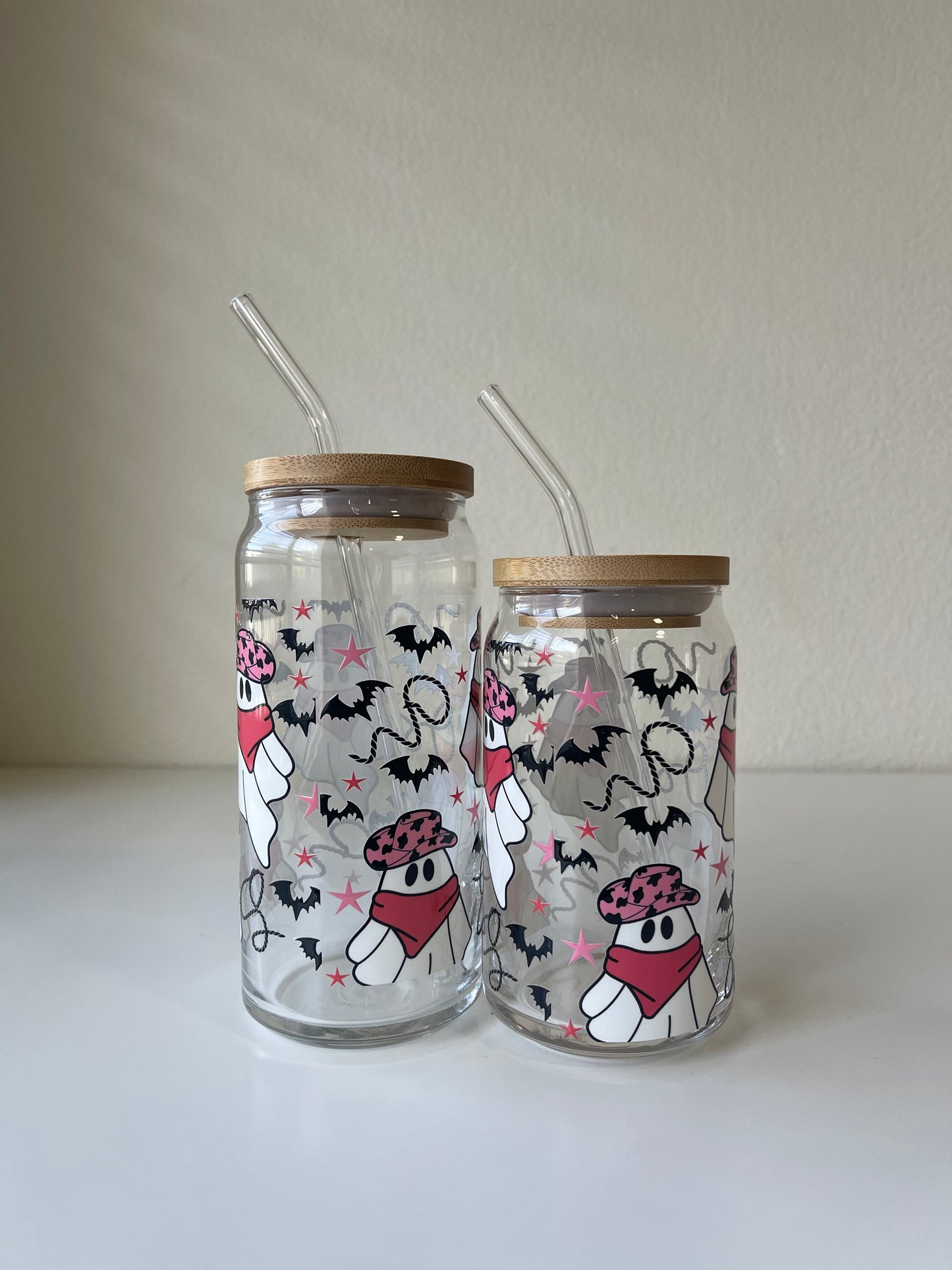 Pink cowgirl ghosties