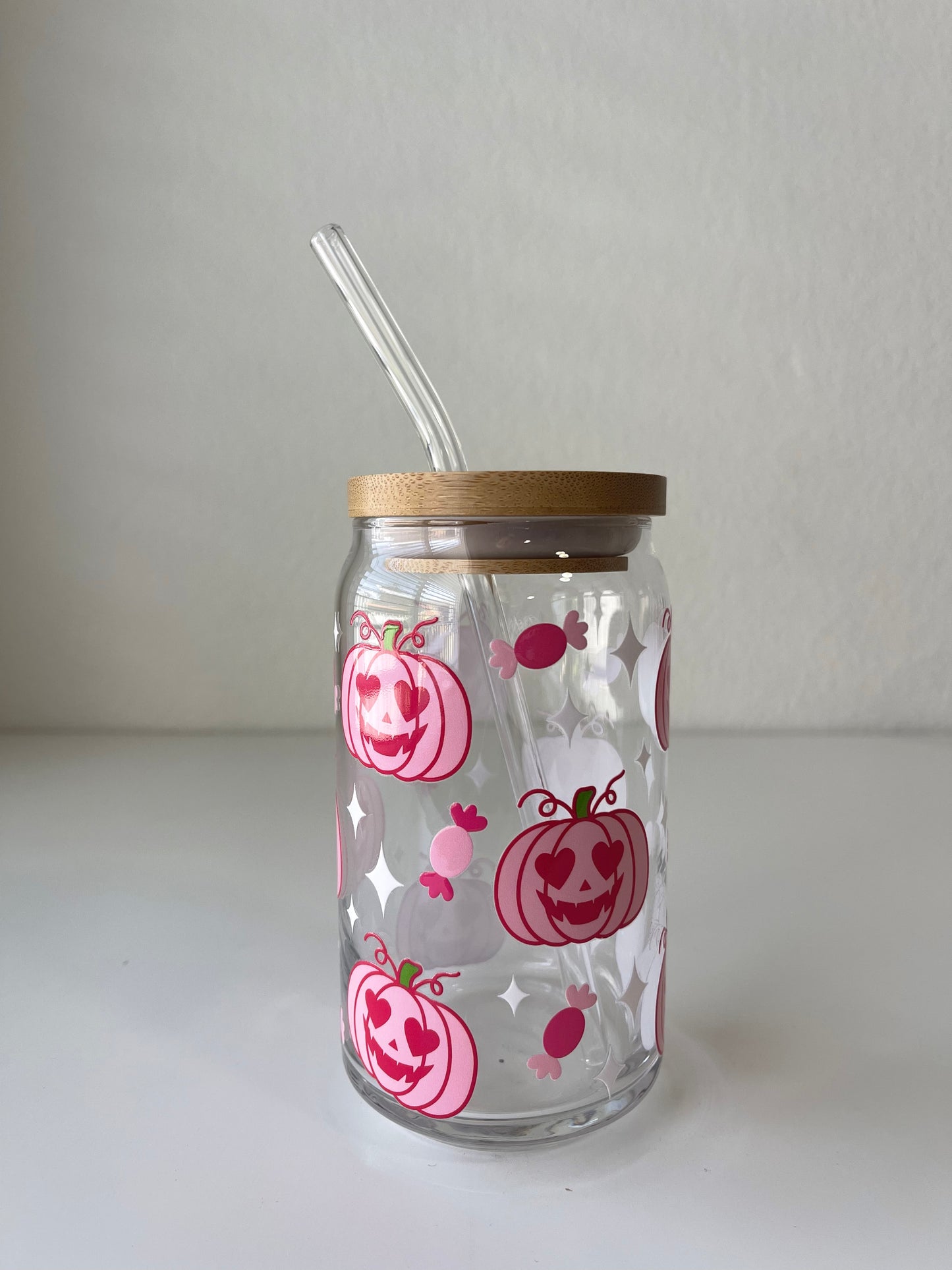 All pink pumpkins