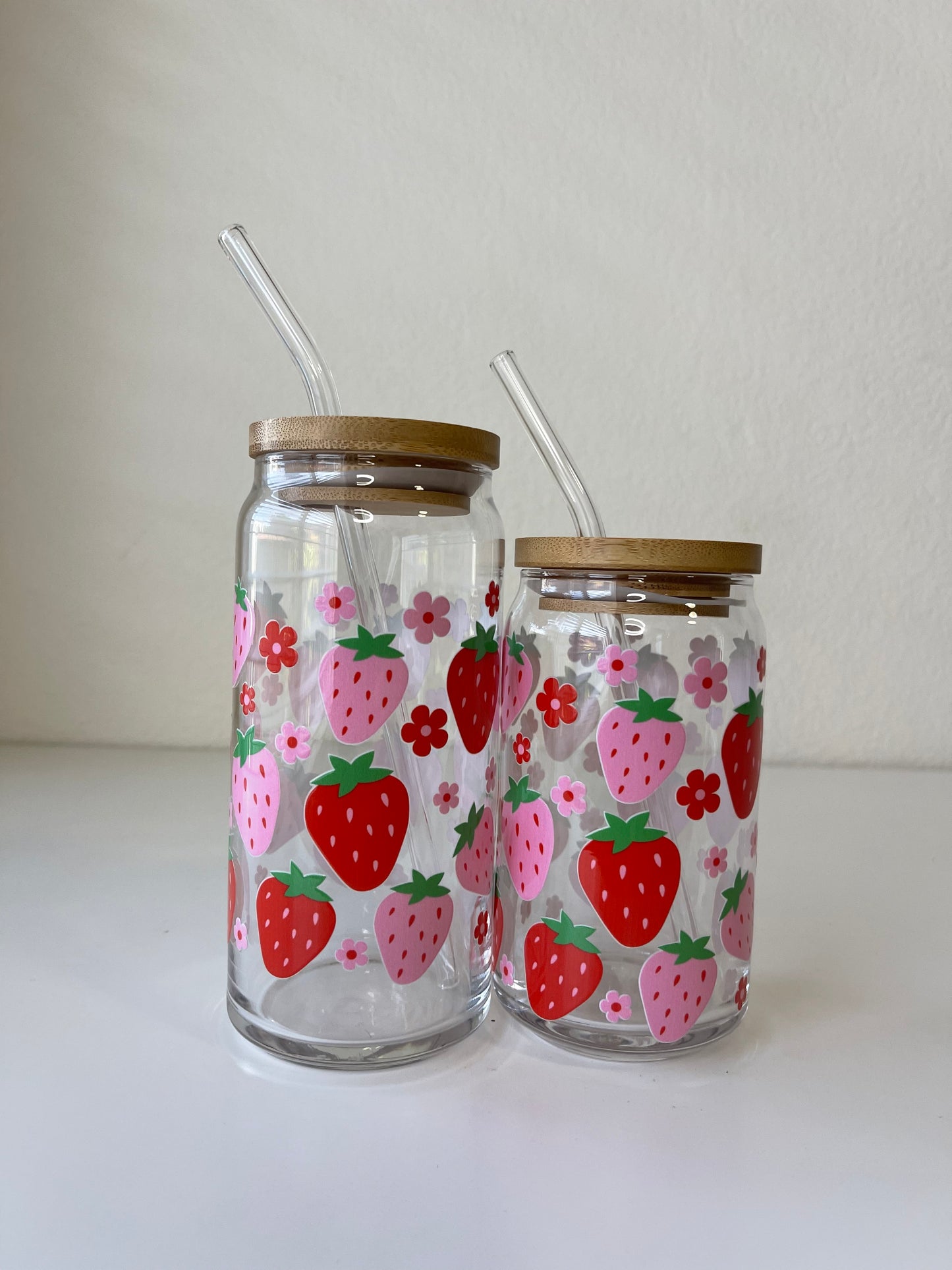 Pink Strawberries