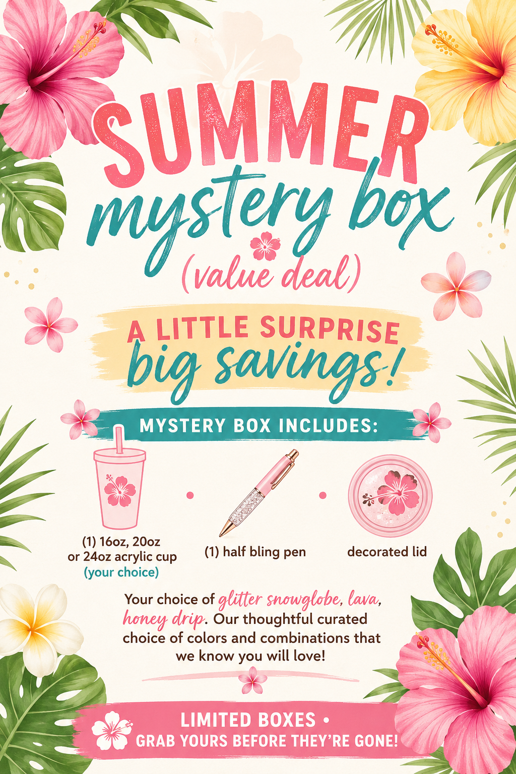 Summer Mystery Box (Value deal)