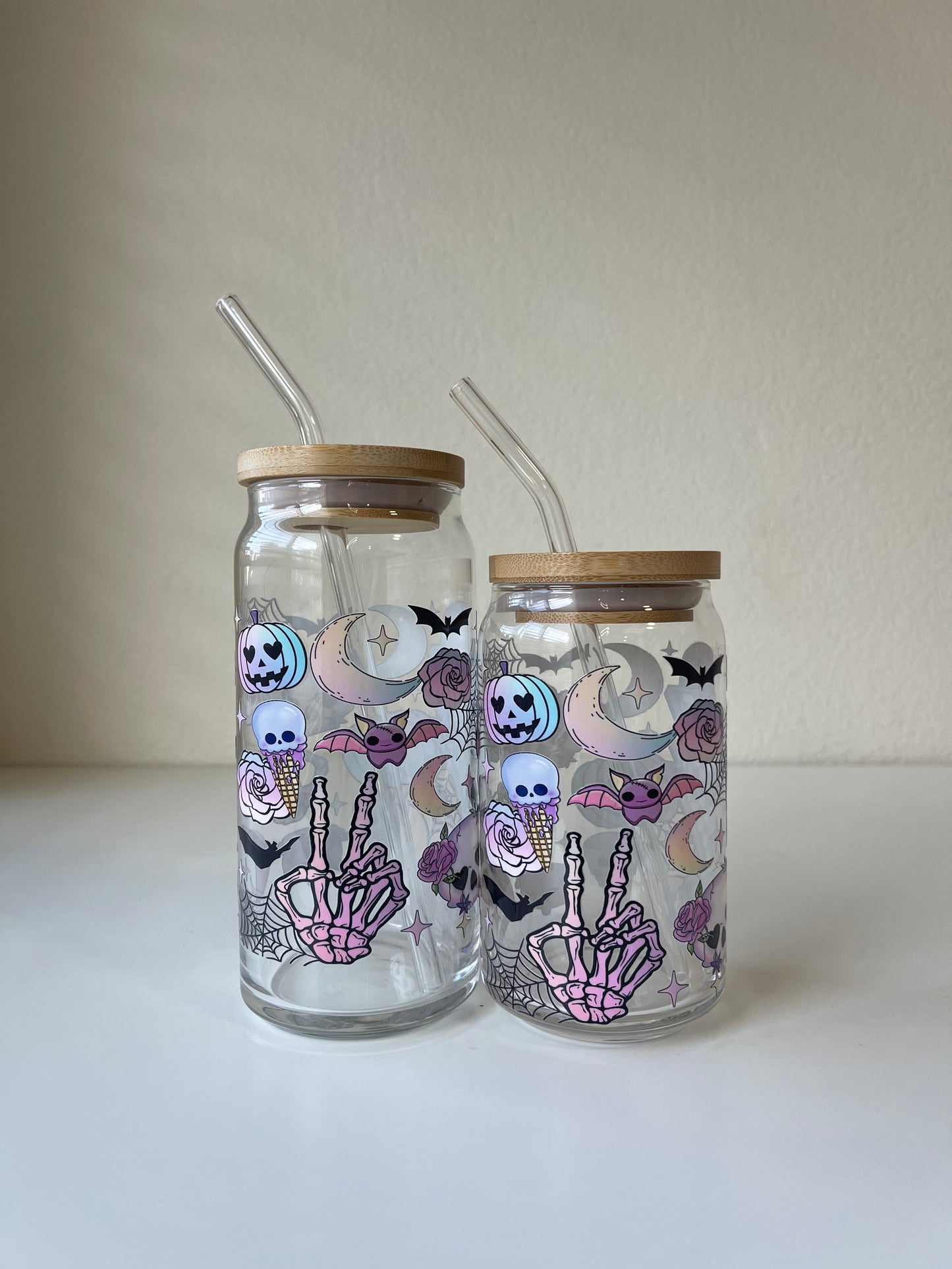 Purple retro halloween