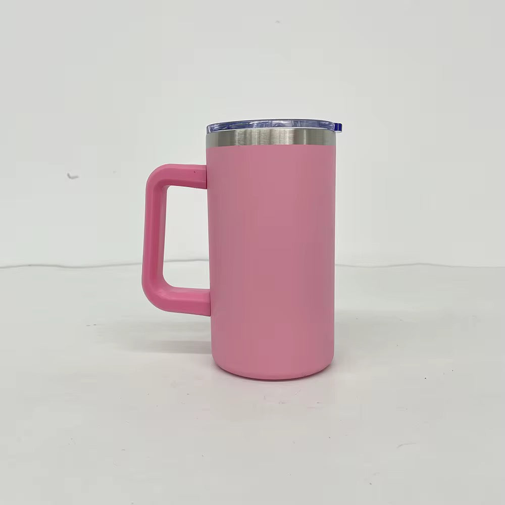 Light Pink Matte 20oz Stainless Steel Mug