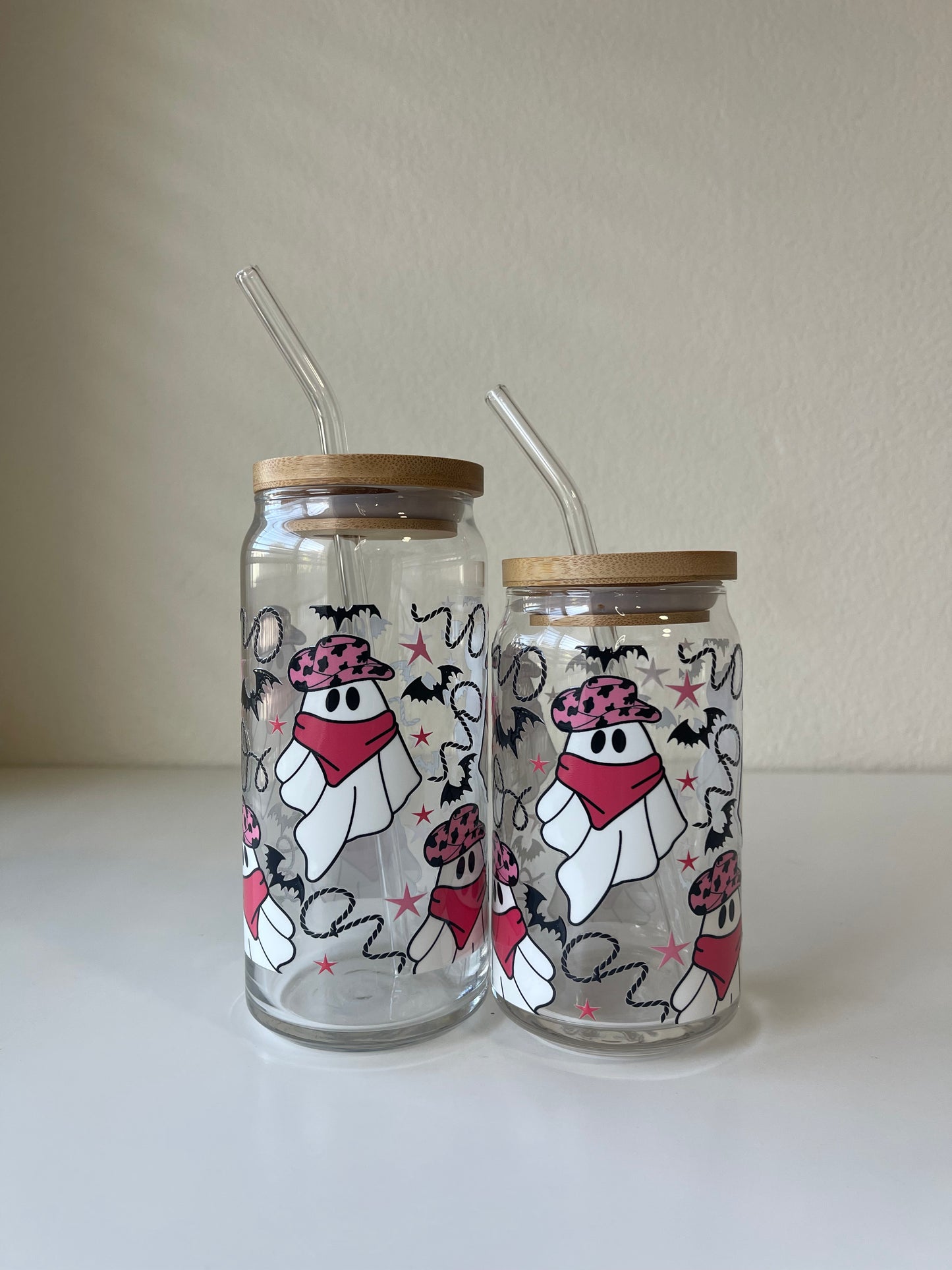 Pink cowgirl ghosties