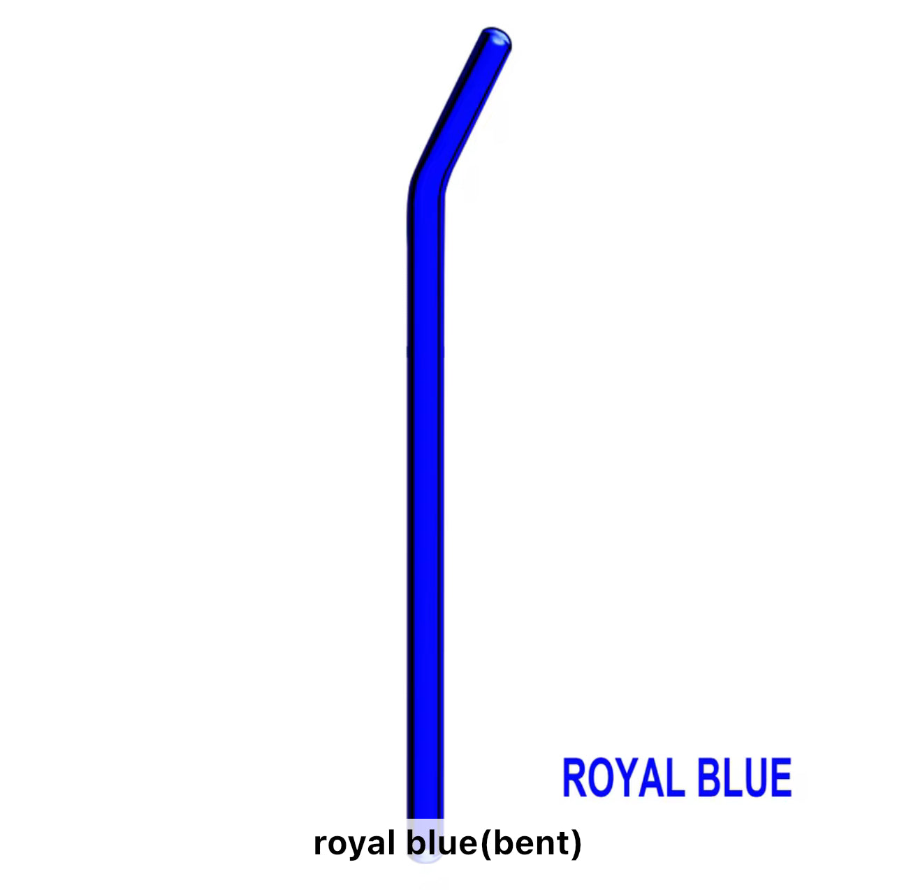 8” Glass Straws