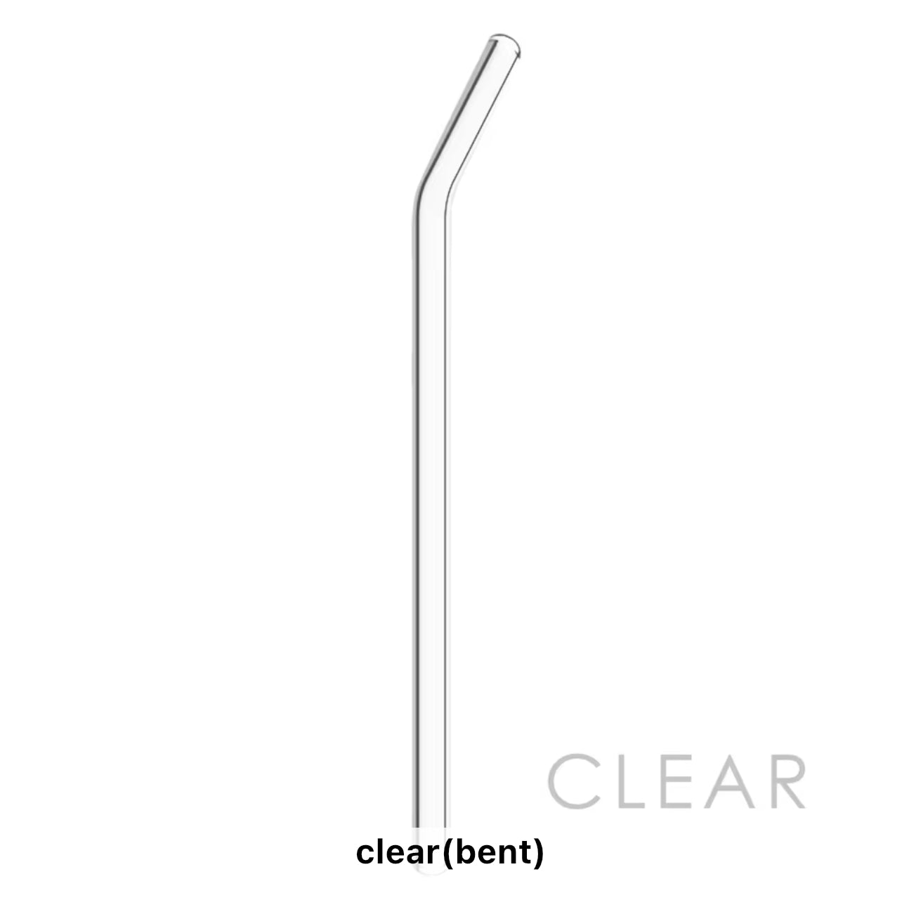 8” Glass Straws