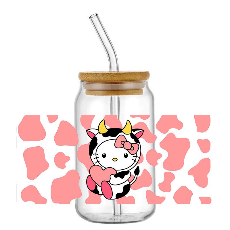 Pink cowprint
