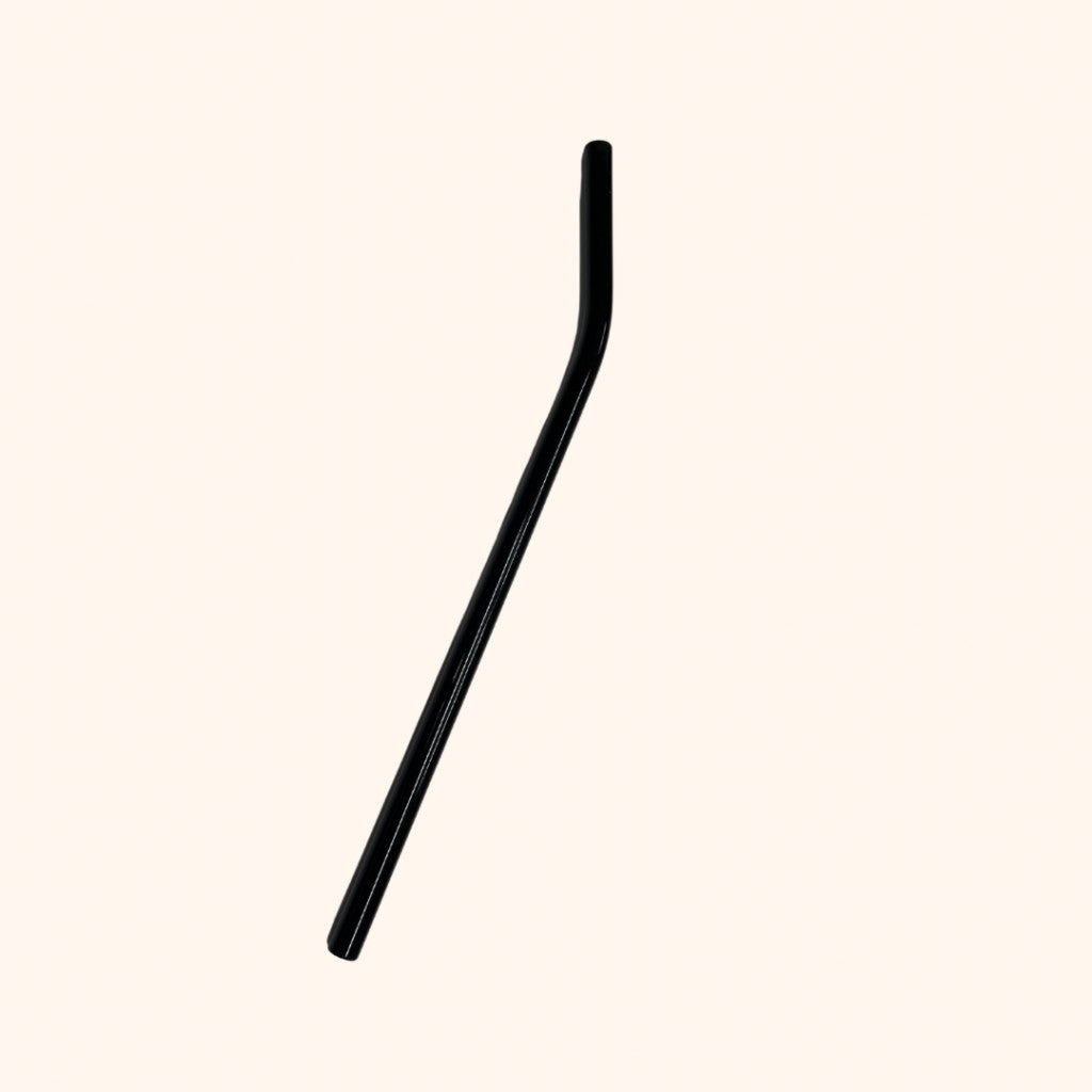 10” Black Bent Glass Straw (Discounted pricing with cup purchase ONLY)