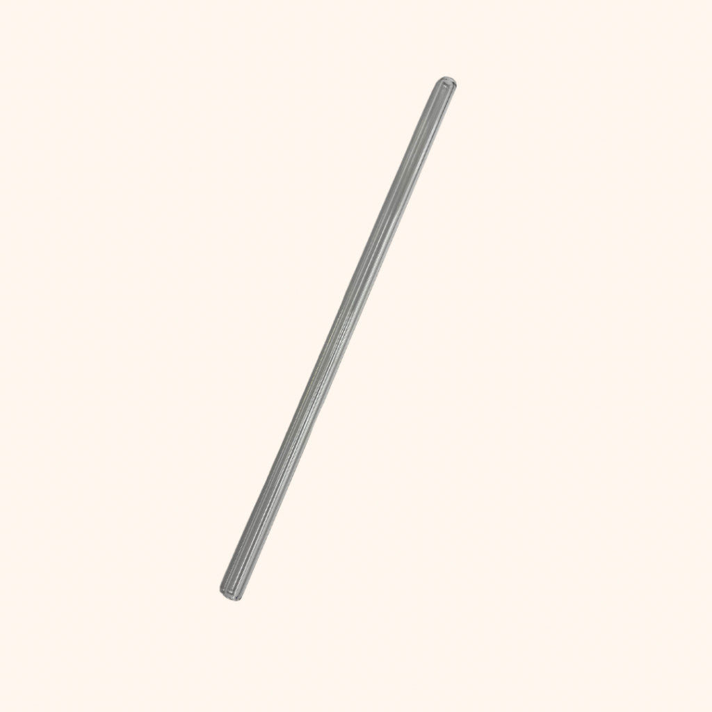 10” Clear Straight Glass Straw (FREE with cup purchase ONLY)
