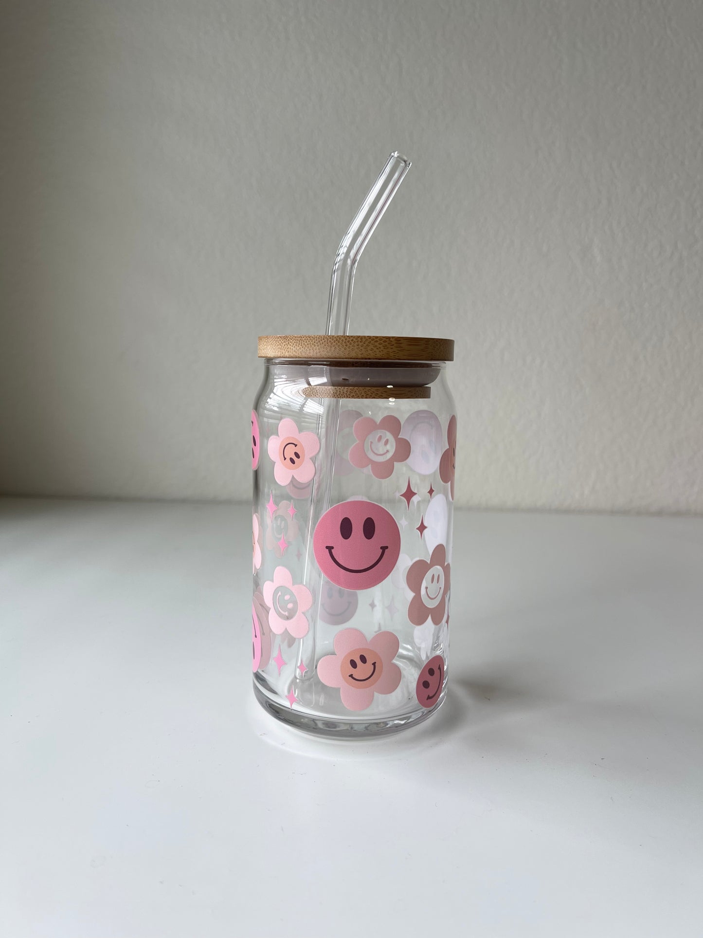 Pink Happy Face
