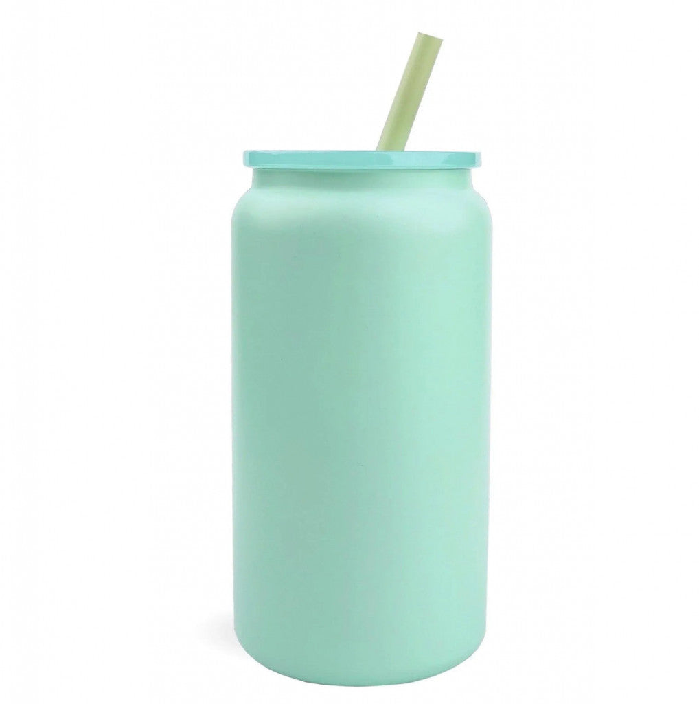Mint Green Matte 16oz Stainless Steel Cup