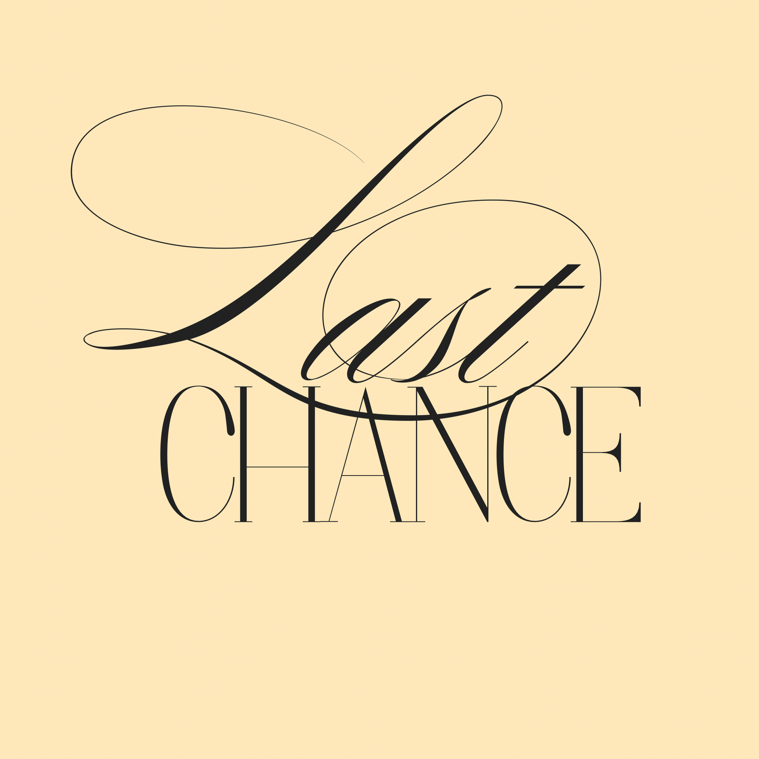 Last Chance, get it before it sells out