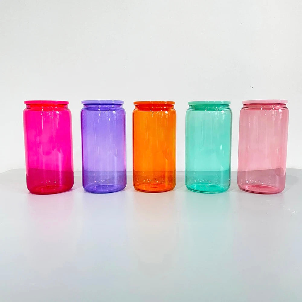 Jelly 16oz Glass Cups (Most Popular)