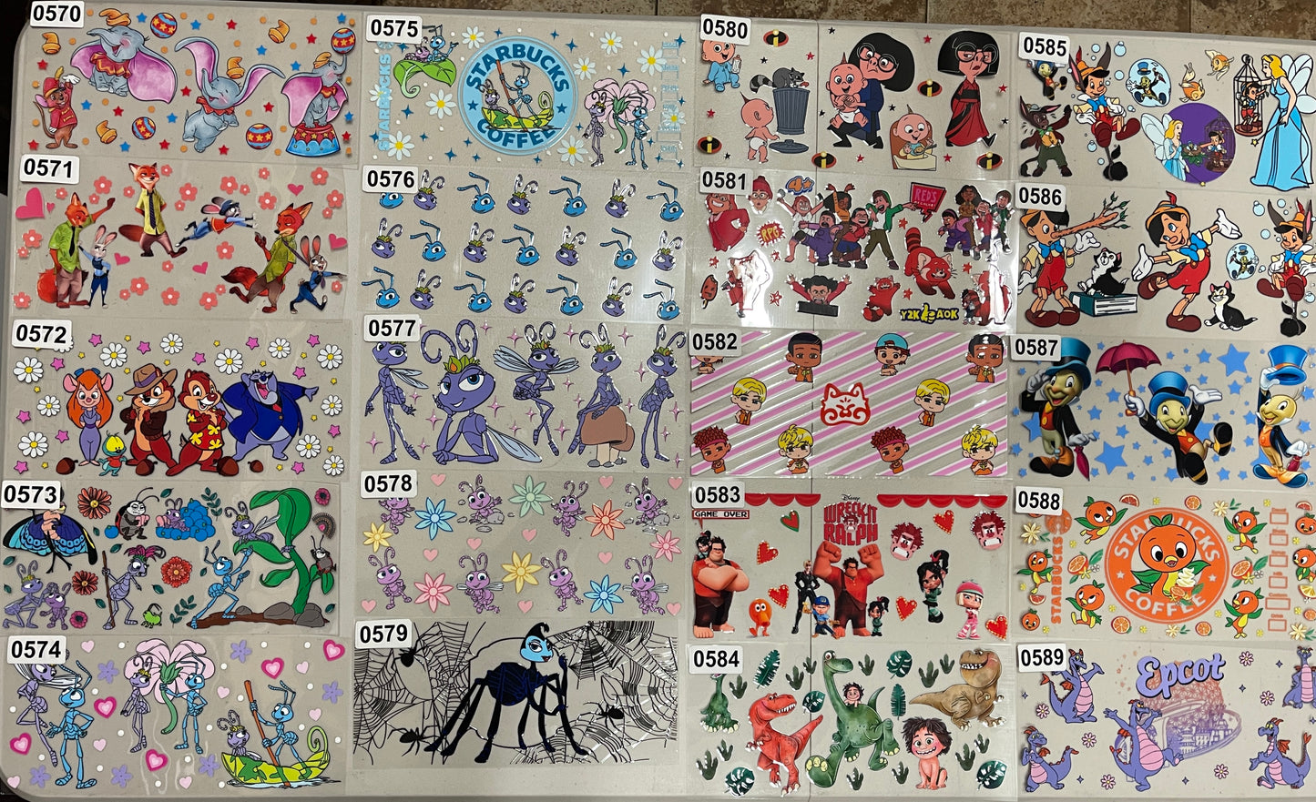 Character Designs Catalog