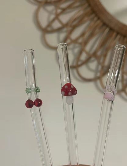 Specialty 8in Glass Straws (Website Special Pricing)