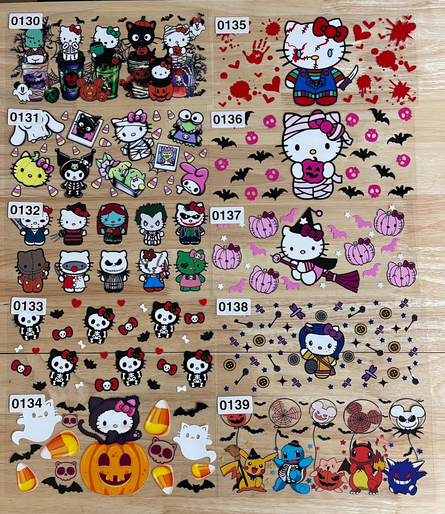 LAST CHANCE CHARACTER HALLOWEEN CUPS