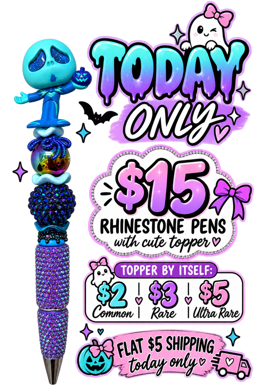 Custom Pen & Topper Claims Live Sale