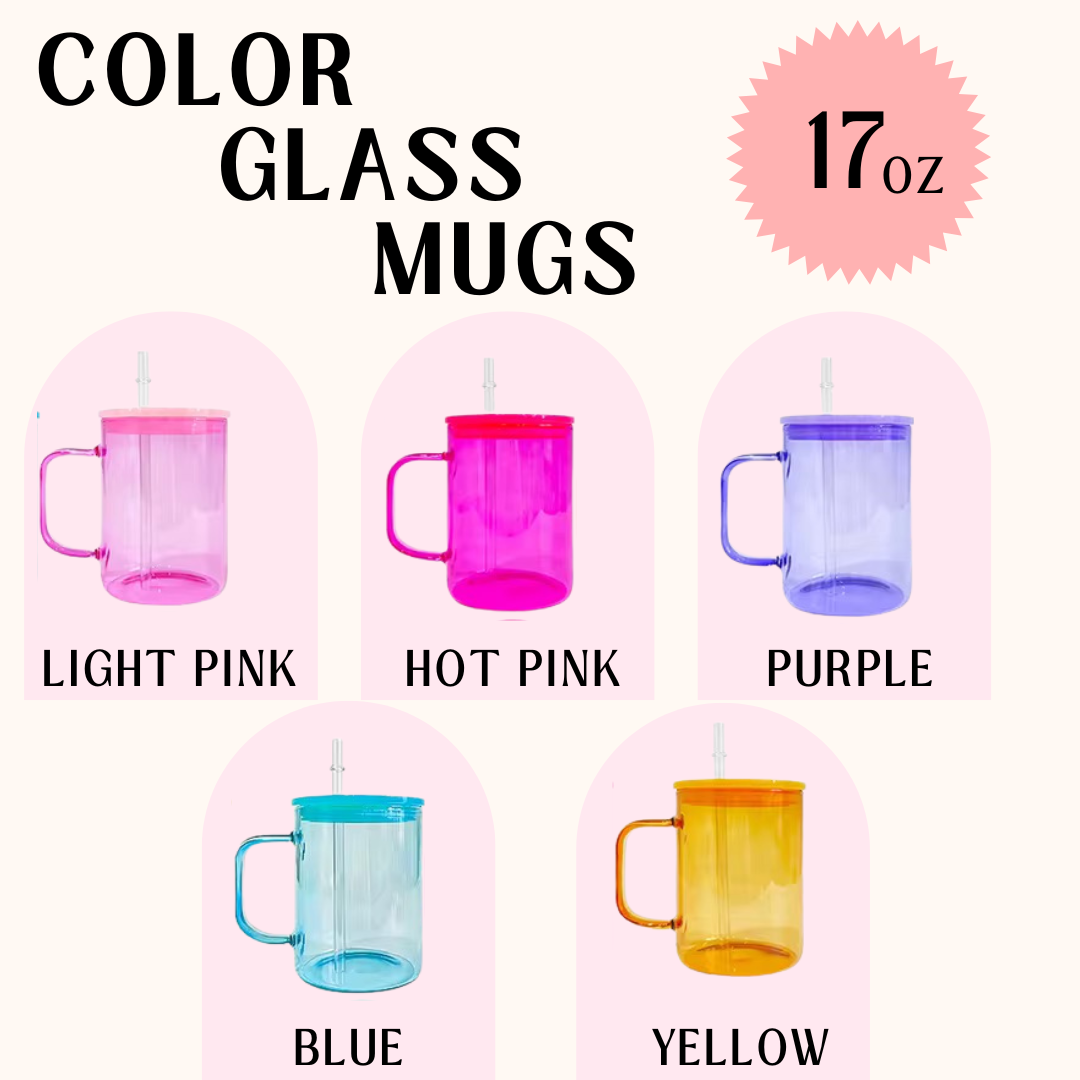 17oz Glass Mug S