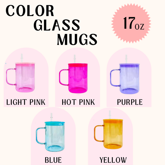 17oz Glass Mug S
