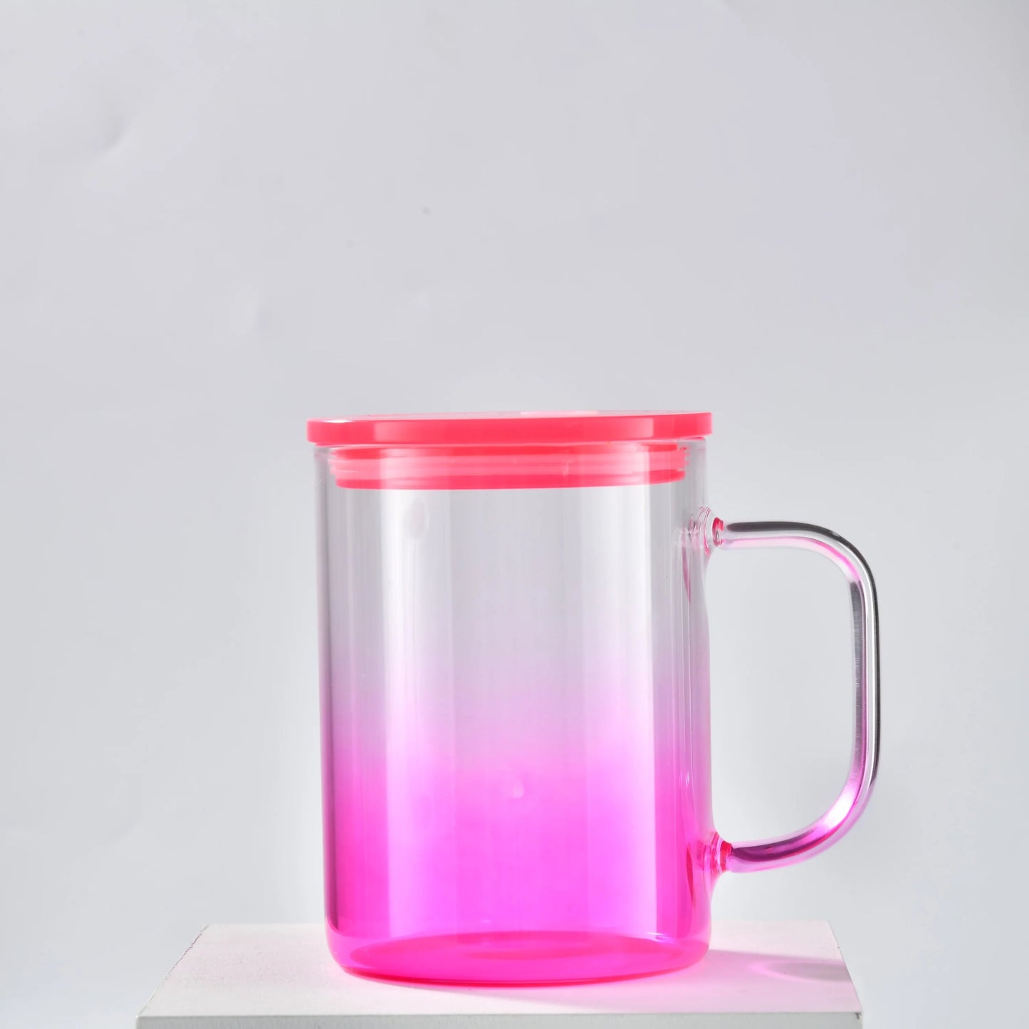 Ombré 17oz Glass Mugs