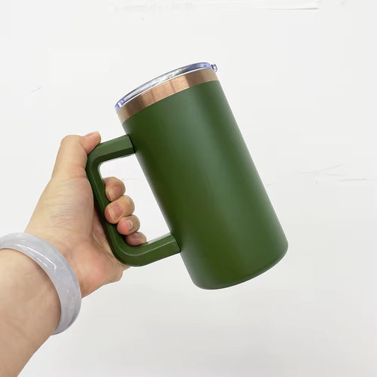 Olive Matte 20oz Stainless Steel Mug