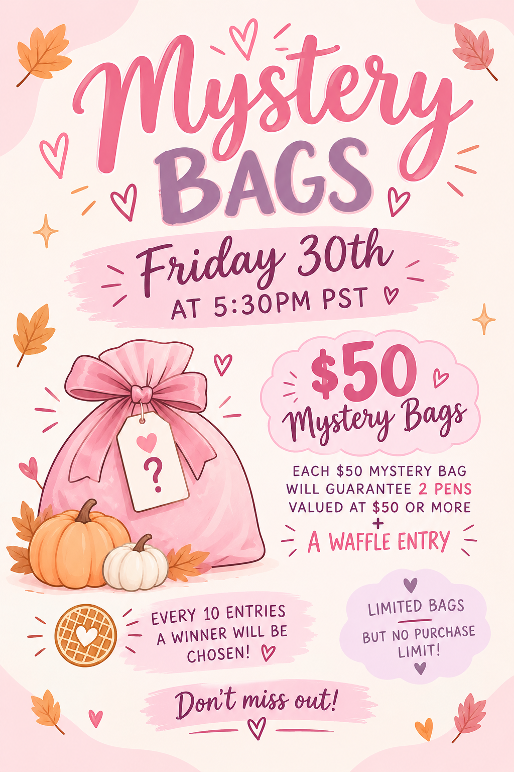 Mystery Bags $50