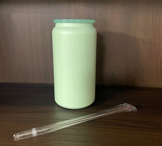 Final Sale Blank Matte Sea-foam Green Stainless Steel *add wrap separately* 100