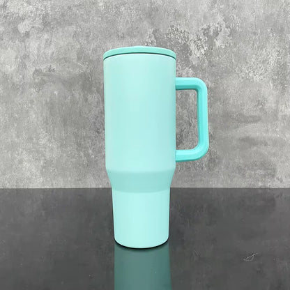 40oz Stainless Steel Matte Tumbler w/ Handle