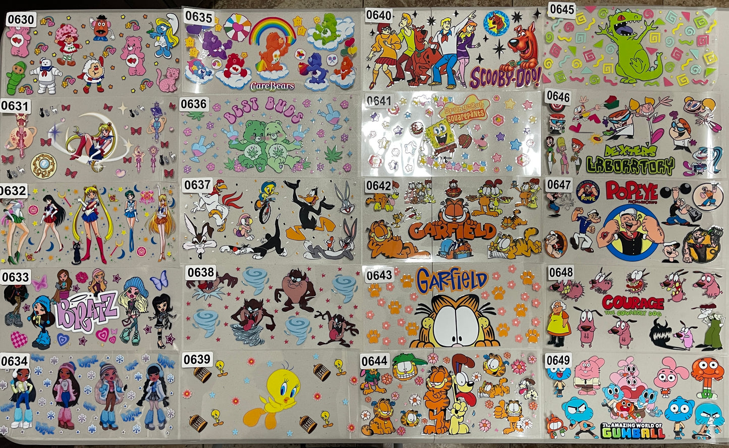 Character Designs Catalog
