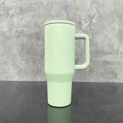 40oz Stainless Steel Matte Tumbler w/ Handle