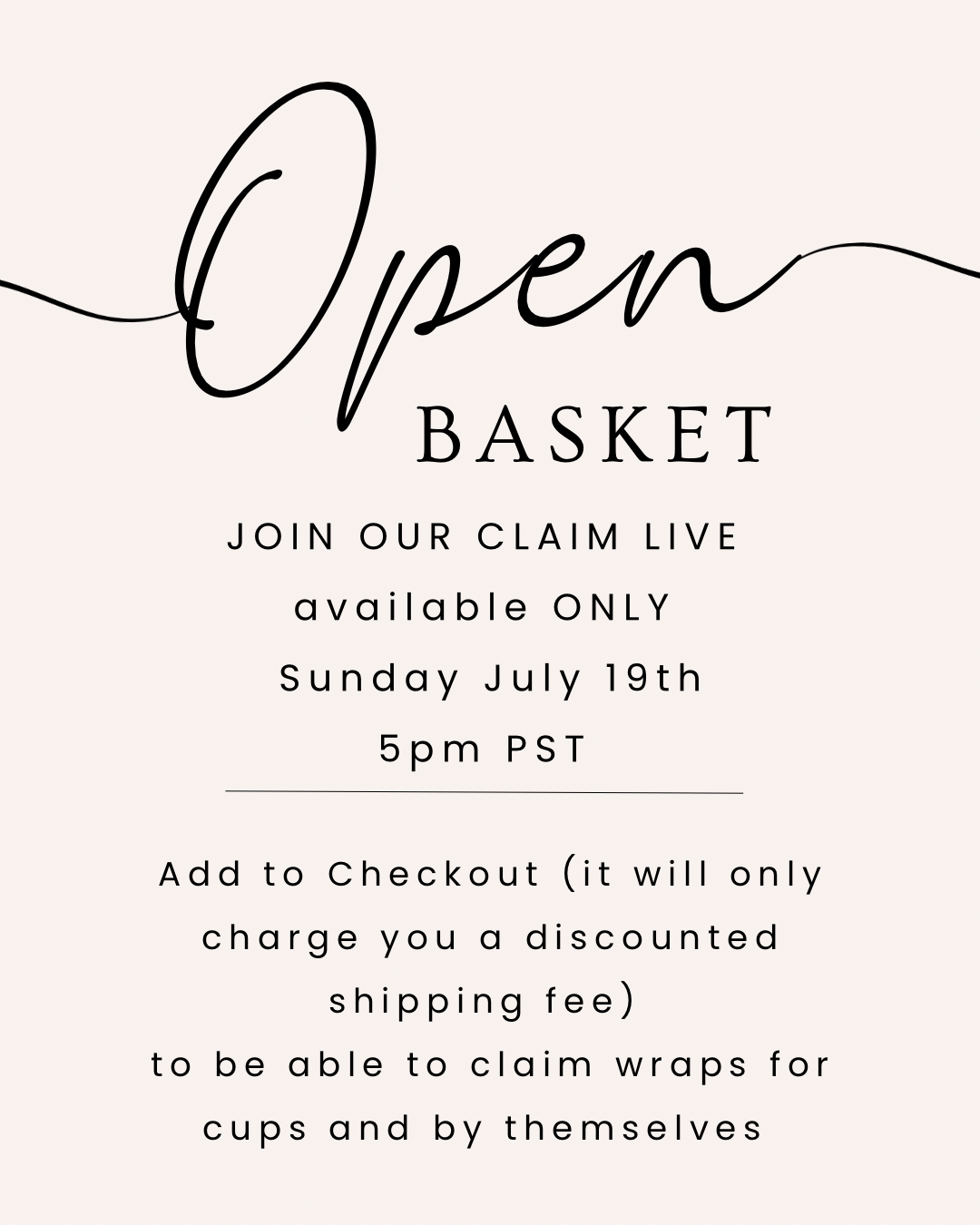 OPEN BASKET