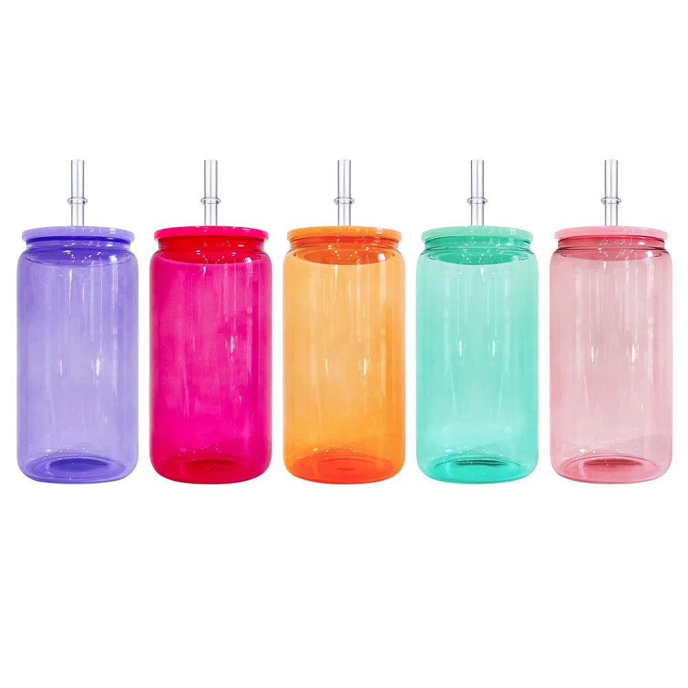 Jelly 16oz Glass Cups (Most Popular)