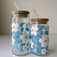 Cow pattern w/daisies