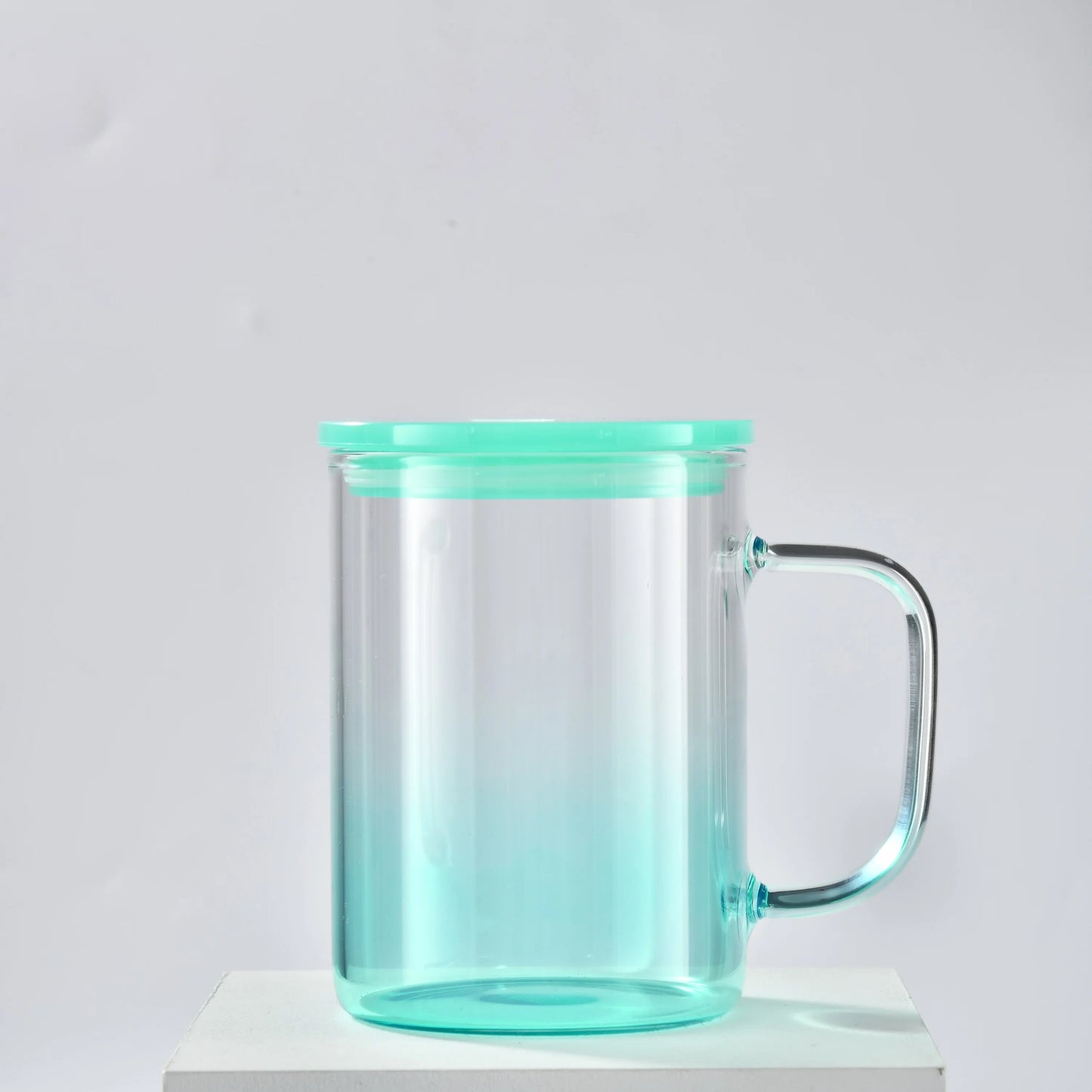 Ombré 17oz Glass Mugs