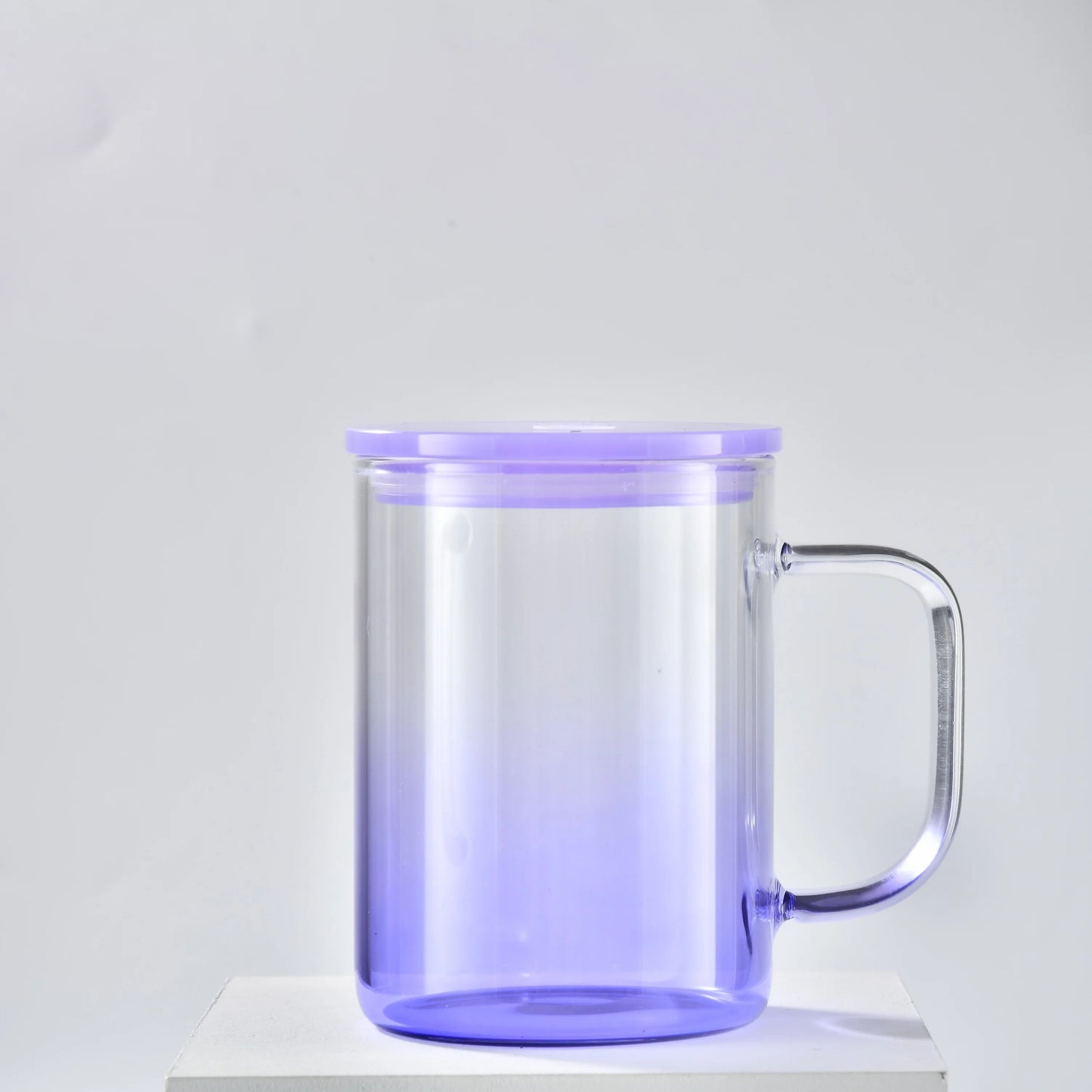 Ombré 17oz Glass Mugs