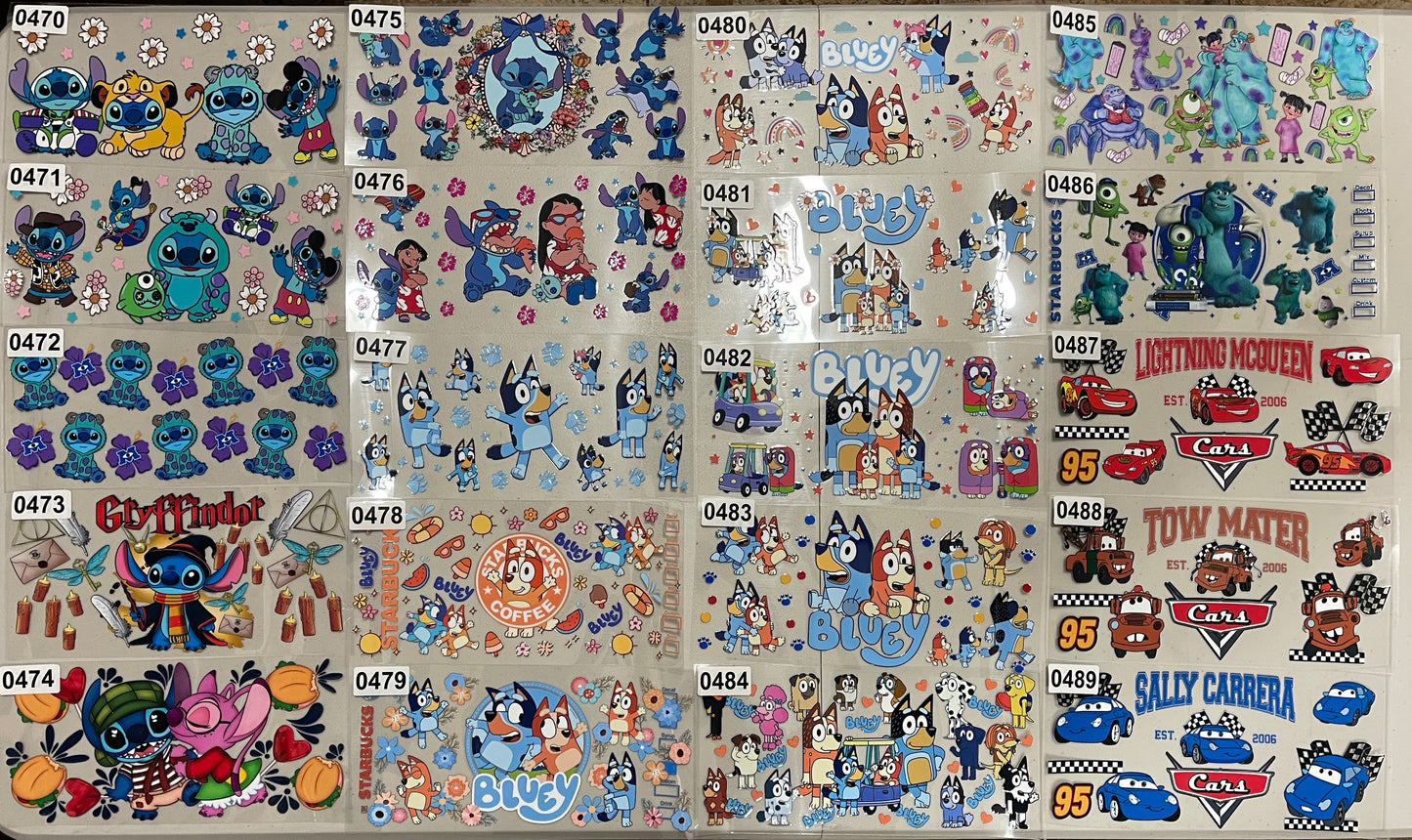 Character Designs Catalog