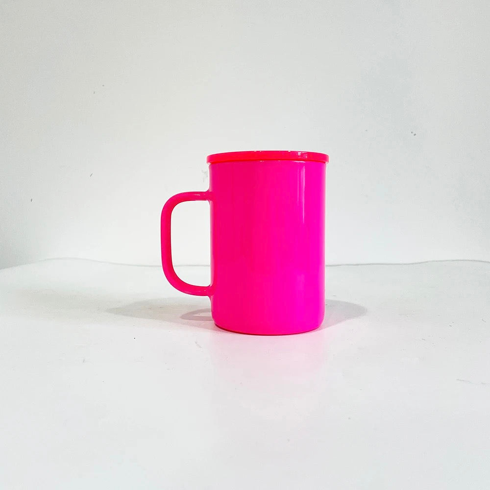 NEW! 17oz Glossy Solid Glass Mugs