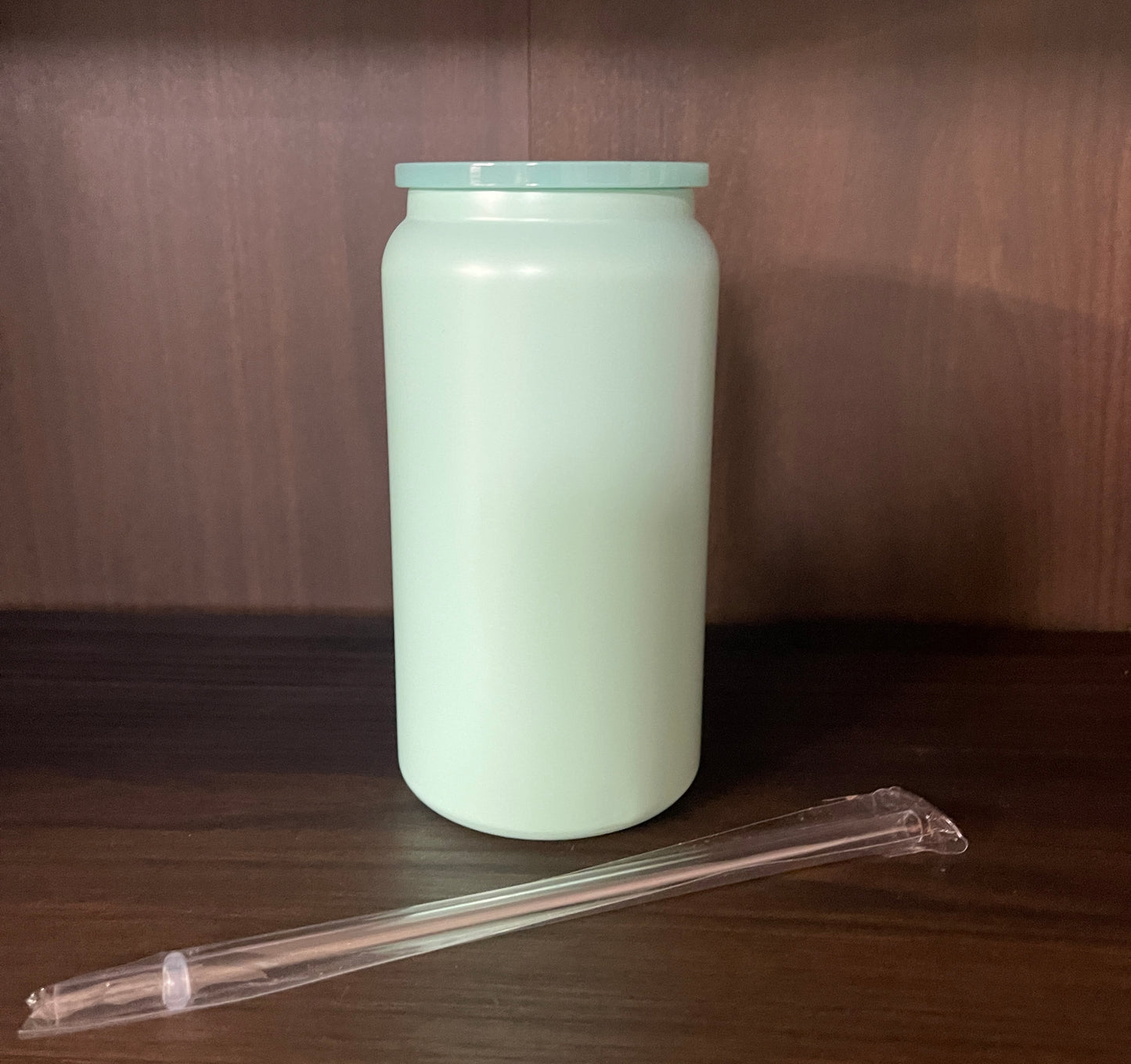 Final Sale Blank Matte Mint Green Stainless Steel *add wrap separately* 103