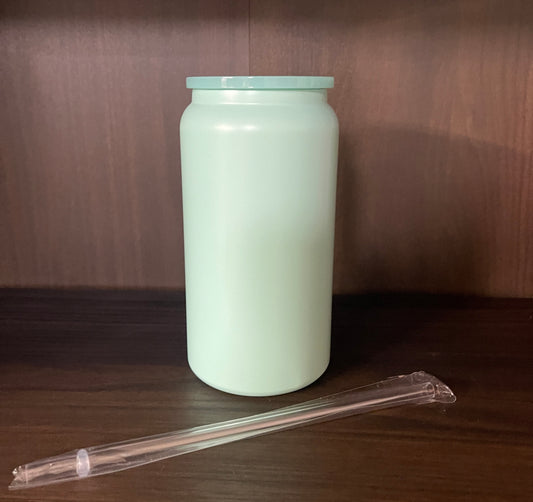 Final Sale Blank Matte Mint Green Stainless Steel *add wrap separately* 103