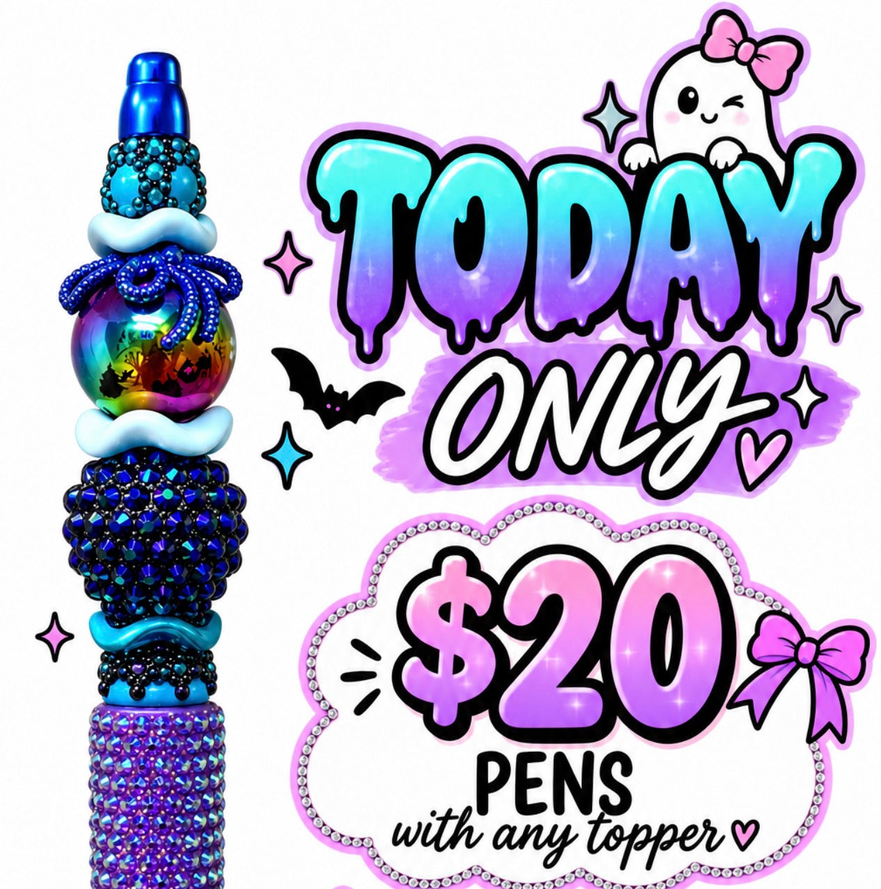 $20 Pen With Any Topper