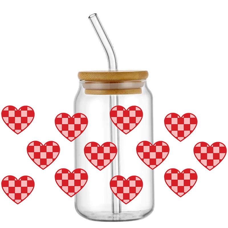 Checkered hearts