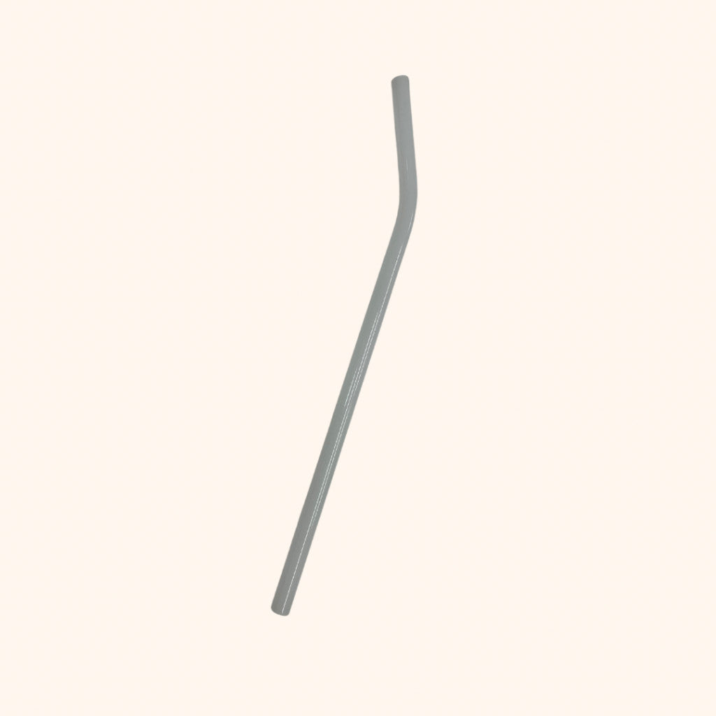 10” White Bent Glass Straw (Discounted pricing with cup purchase ONLY)