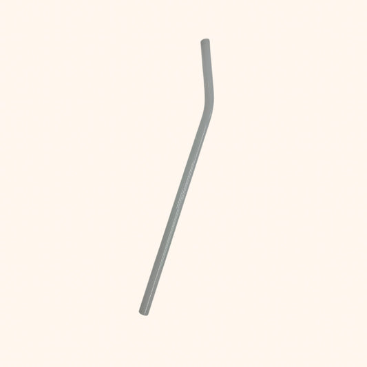 10” White Bent Glass Straw (Discounted pricing with cup purchase ONLY)