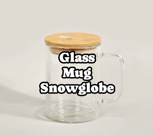 Glass Mug Snowglobe