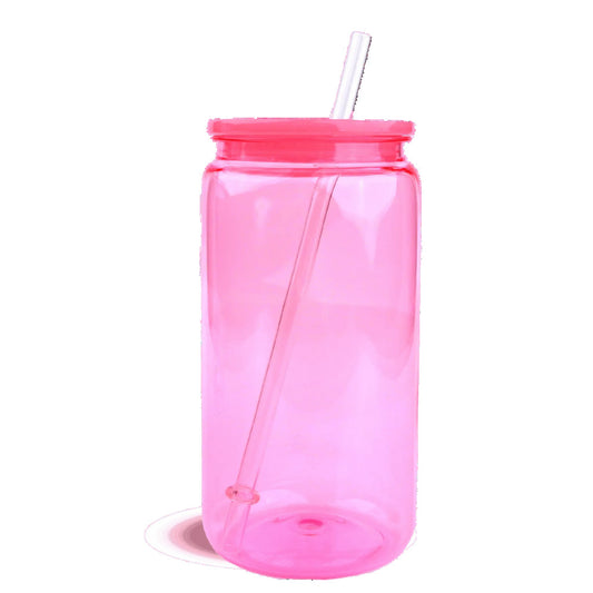Hot Pink 16oz Acrylic/Plastic Cup