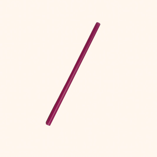8” Hot Pink Acrylic Straw (FREE with cup purchase ONLY)