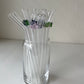 Butterfly Glass Straw