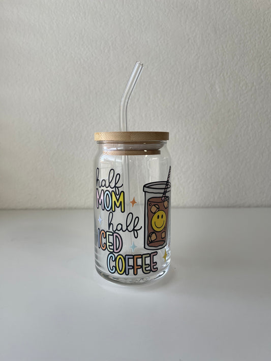 Half mom half iced coffee